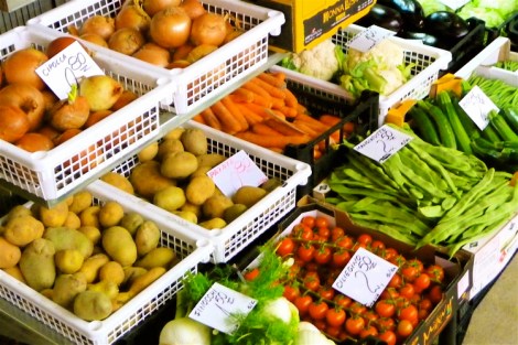 FLORENCE, ITALY / SAN LORENZO CENTRAL MARKET