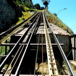 VALPARAISO, CHILE / ASCENSOR ARTILLERIA TRACKS TO THE SKY