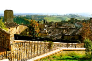 SAN GIMIGNANO, ITALY / ROOFTOPS